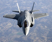 The F-35 tactical stealth fighter